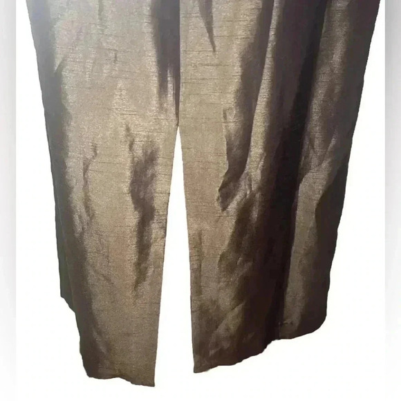 Jessica Howard Evening Dress – Size 12 – Metallic Bronze Cocktail Sheath - Picture 4 of 11